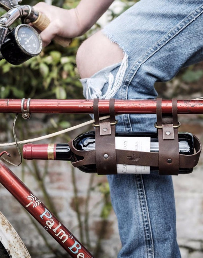 Bicycle Wine Bottle Holder