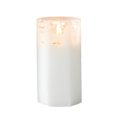 White Spider Web Candles