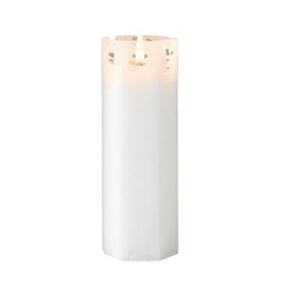 White Spider Web Candles