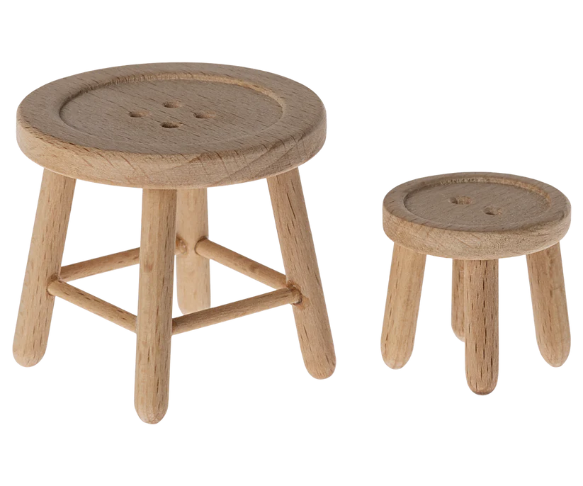 Table and stool set, Mouse