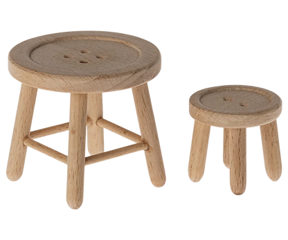 Table and stool set, Mouse