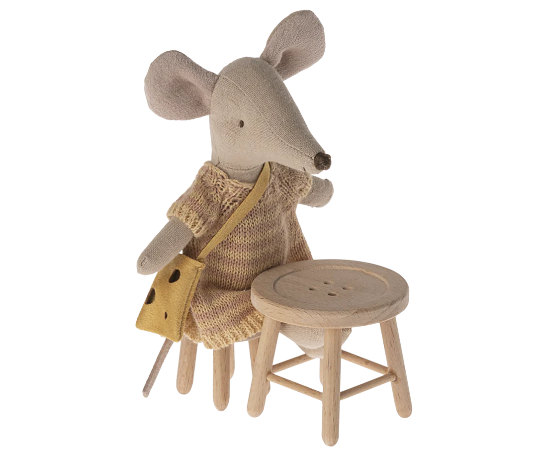 Table and stool set, Mouse