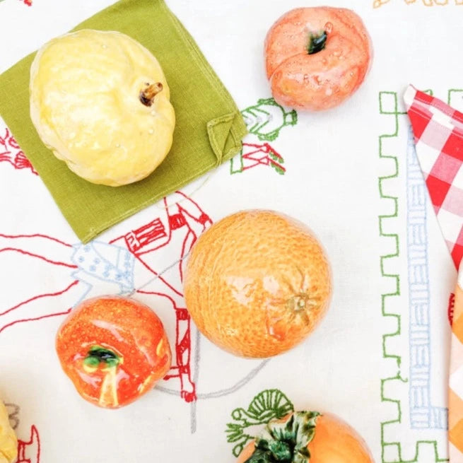 Ceramic Orange Fruit