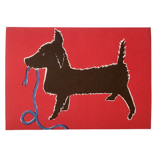 Very Naughty Dog Card