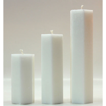 White Spider Web Candles