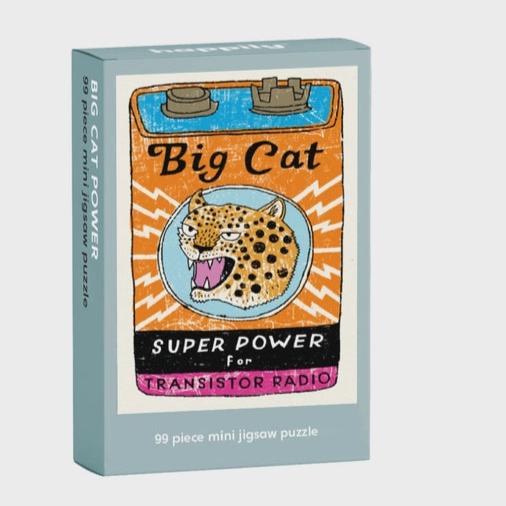 Big Cat Power - 99 Piece Mini Cat Jigsaw Puzzle