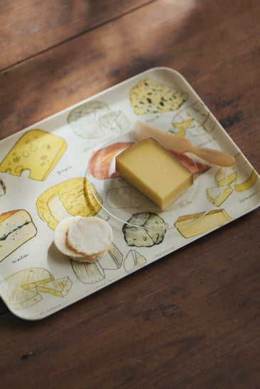 Linen Coated Tray (M) Isabelle Boinot Fromage