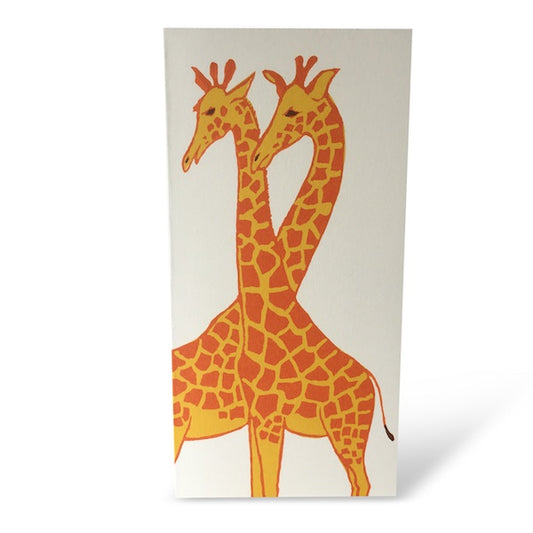 Giraffes Long Card