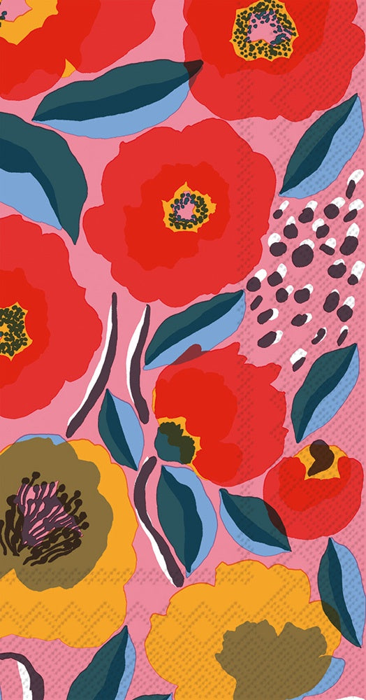 Rosarium Rose Marimekko Rectangular Napkins