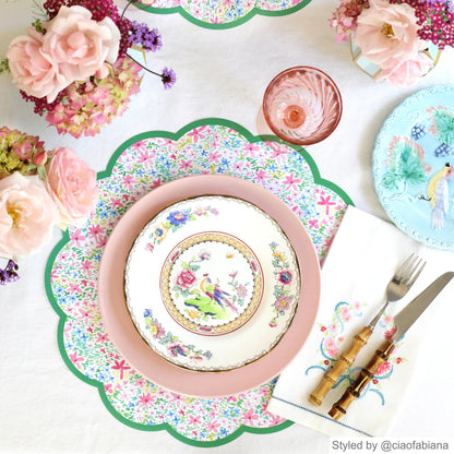 Whimsy Flower Paper Placemats