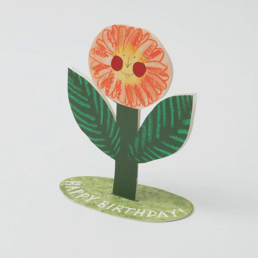 Flower Stand Up Card