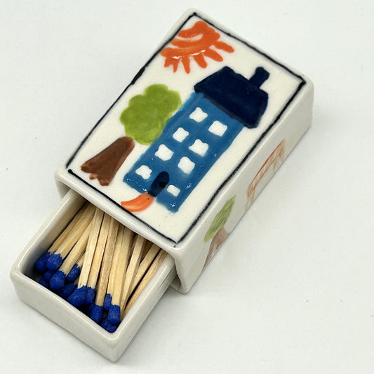 House In The Park Matchbox