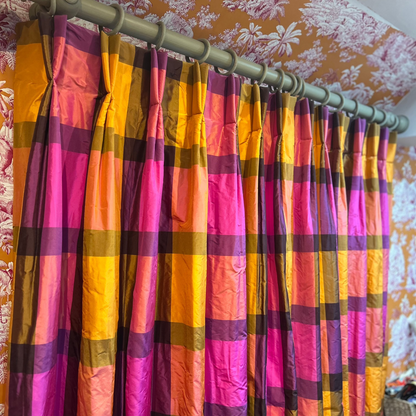 Varanasi Fuchsia Designers Guild Fabric Curtains 75% OFF