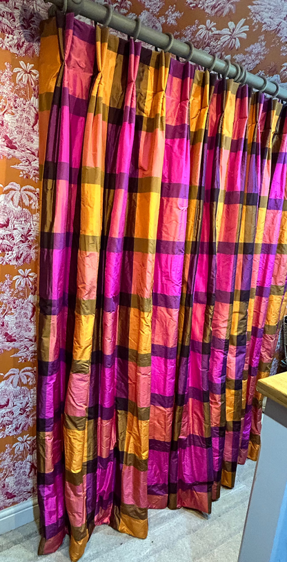 Varanasi Fuchsia Designers Guild Fabric Curtains 75% OFF