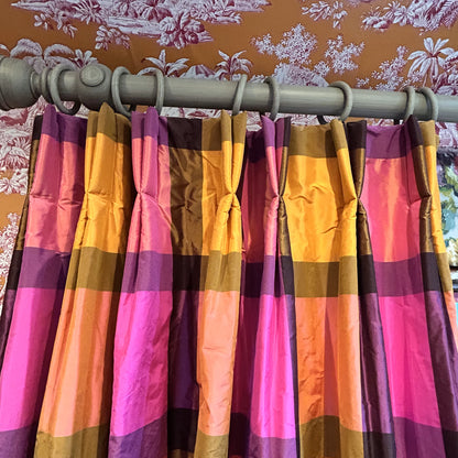 Varanasi Fuchsia Designers Guild Fabric Curtains 75% OFF