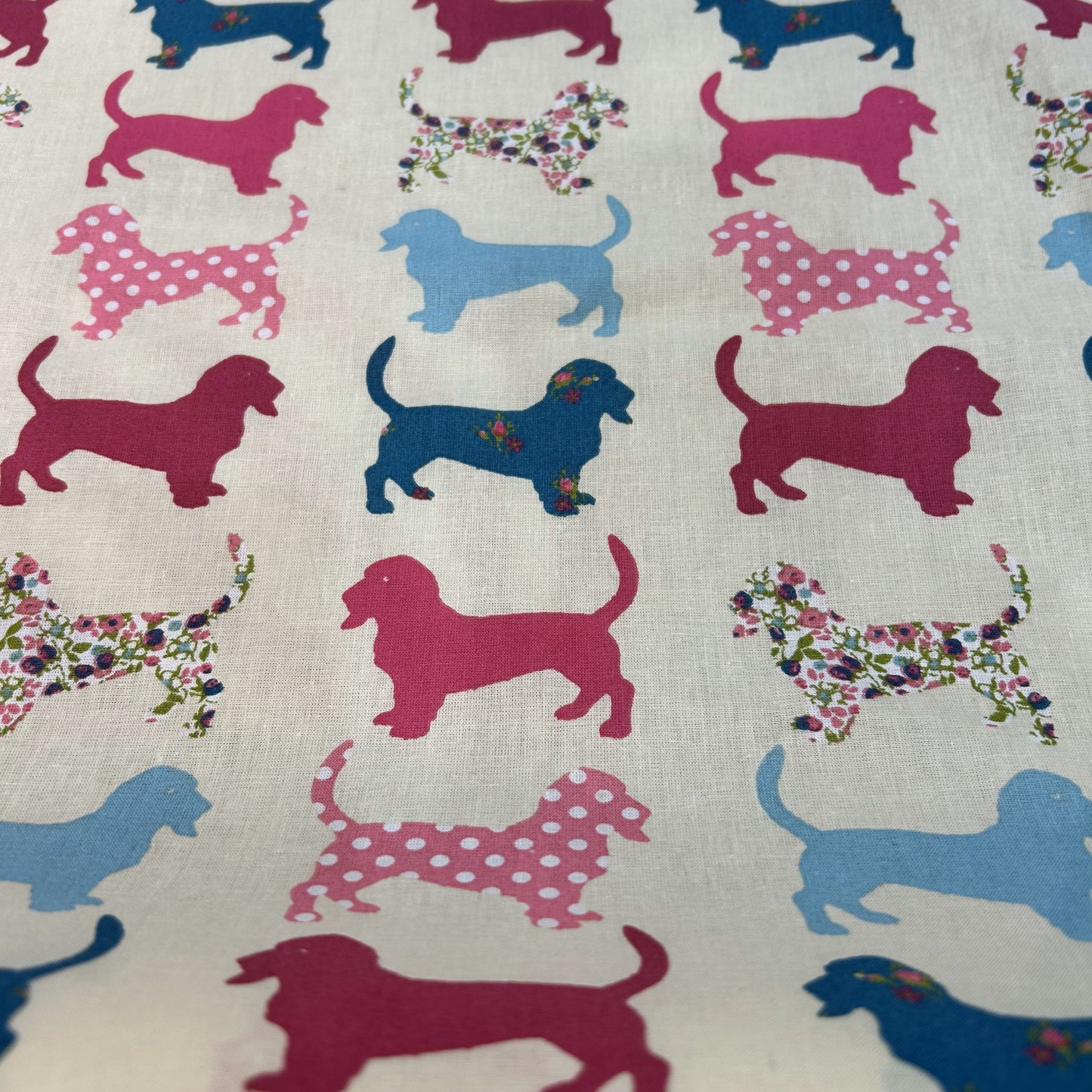 Hound Cotton Fabric