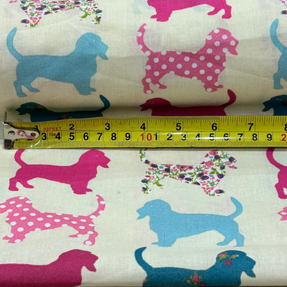 Hound Cotton Fabric