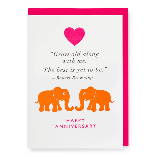 Anniversary Elephants Card