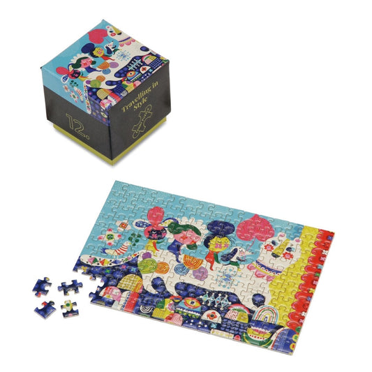 Travelling in Style Mini Jigsaw Puzzle