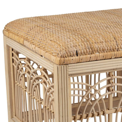 Natural Rattan Bench