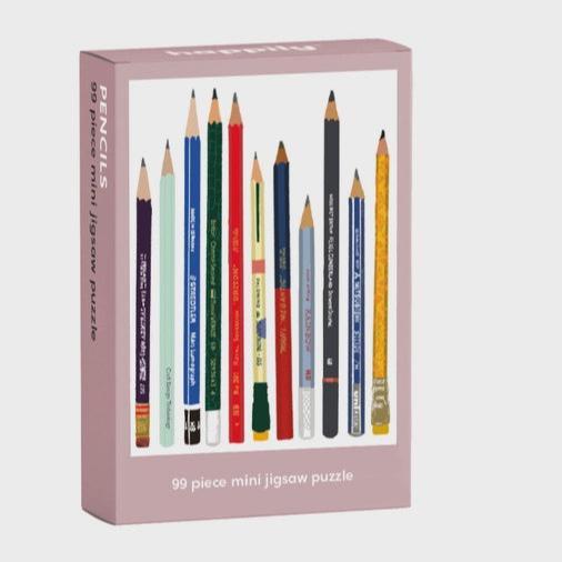 Pencils - 99 Piece Mini Jigsaw Puzzle