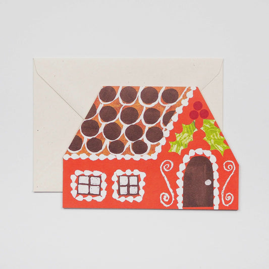 Christmas Gingerbread House Card