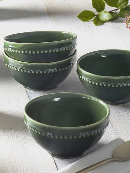 Green Bobble Cereal Bowl