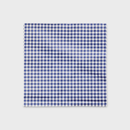 Vichy Blue Paper Napkin 33x33cm