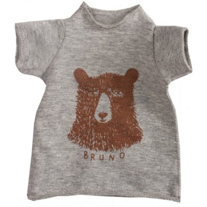 Maxi Grey T-shirts with Bruno Bear Design