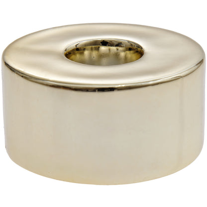 Gold Ceramic Candle Holder Large