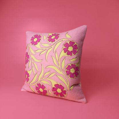 Bindweed Cushion - Pink