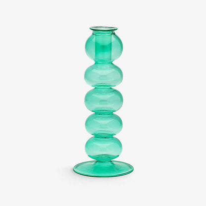 Blue Lagoon  Bubble Candle Holder